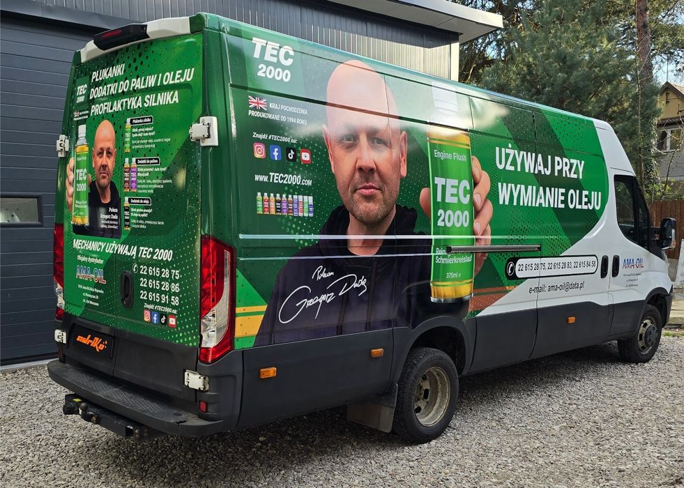 Oklejanie samochodów, reklama na auto profesjonalnie