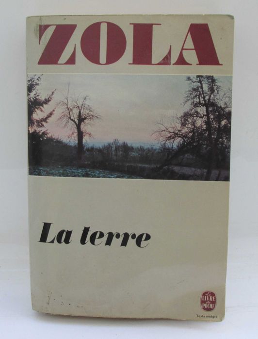 Book La terre, Émile Zola 1978
