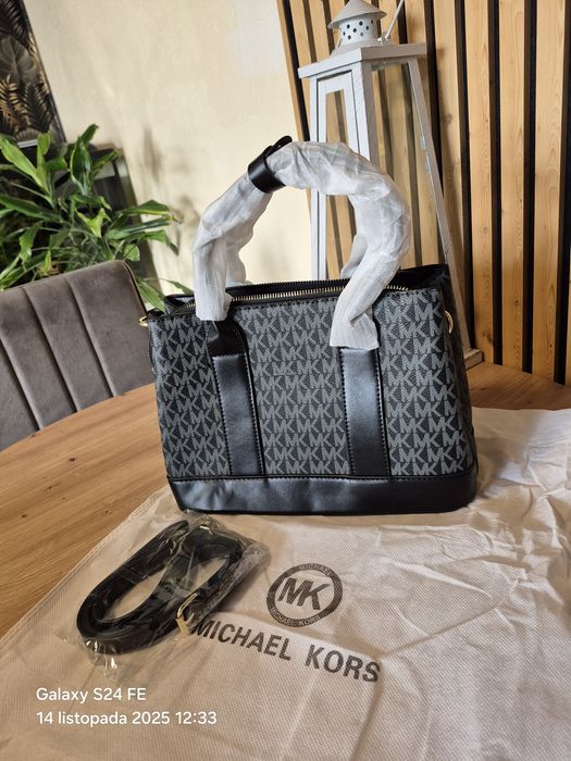 Torebka Skórzana Michael Kors czarna
