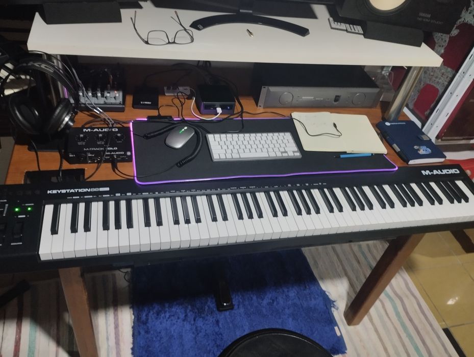 Controlador midi M-audio Keystation 88 MK3