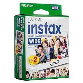 FUJIFILM - 5 Recargas Instax Wide 2x10pk