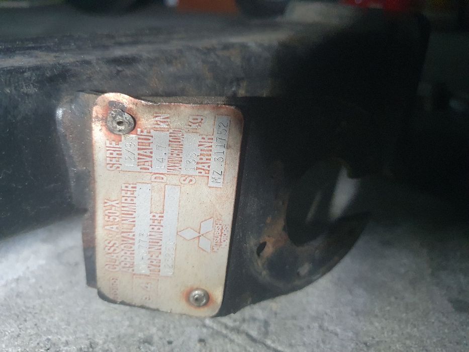 Engate reboque Mitsubishi Pajero MK2