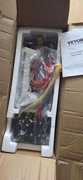 GUINCHO eletrico vevor 18.000lb cabo de aço IP65 controlo remoto  a prova de água