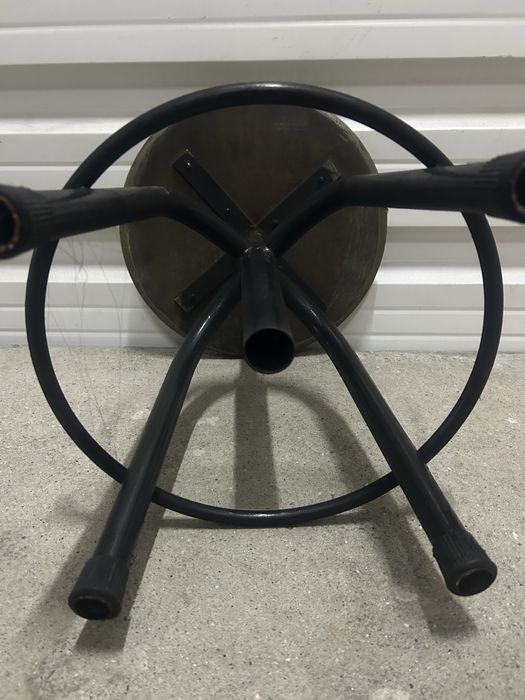 Banco giratorio redondo