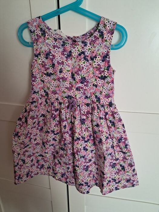 Sukienka bawełniana H&M rozmiar 122