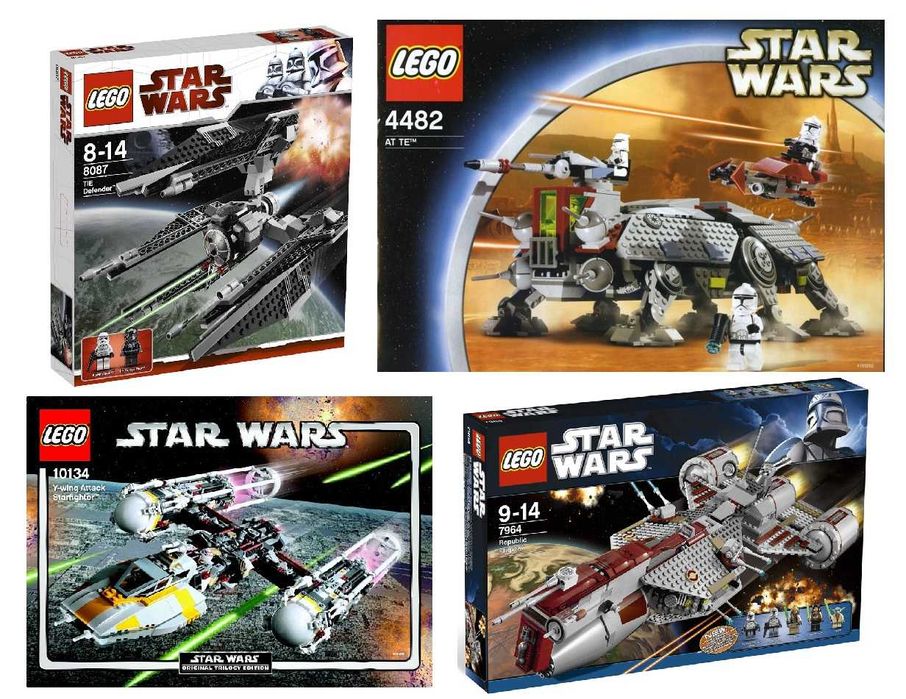 Lego Star Wars 8087, 7964, 10134 e 4482