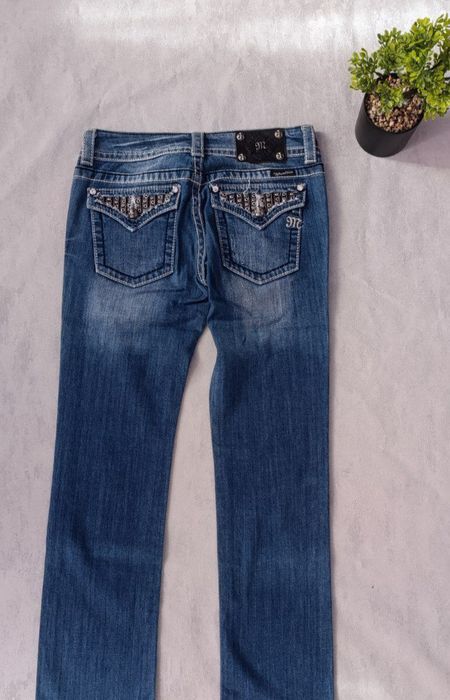 Miss me Jeans \ Джинси зі стразами Y2K Sk8 bootcut Rock Revival