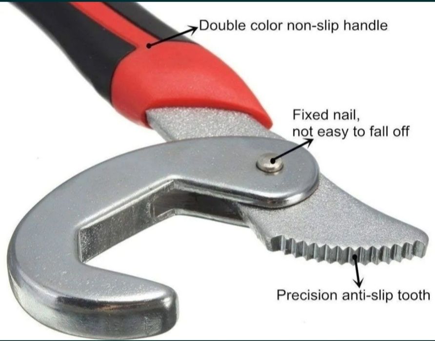 NOWY zestaw komplet 2xKEYSWITCH klucze uniwersalne wielozadaniowe 9-32