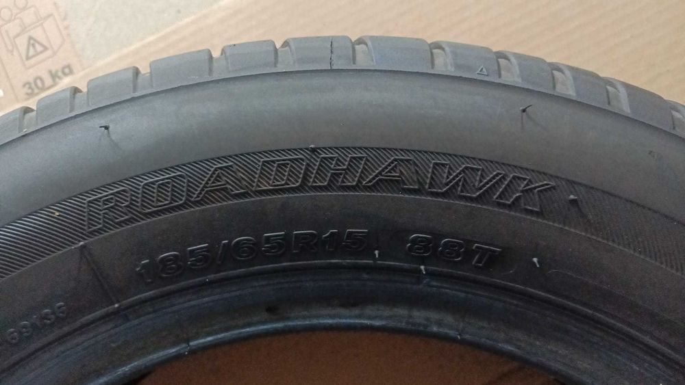 2x 185/65R15 FIRESTONE Roadhawk, bieżnik 6,42 mm, letnie, rok produkcji 2025, bardzo dobry stan!