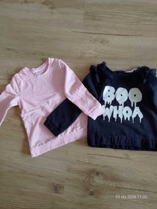 Bluzy dziewczynka 98 zestaw 6 szt