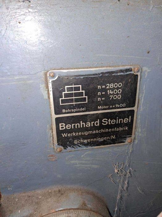 Wiertarka Bernhard Steinel bez stołu