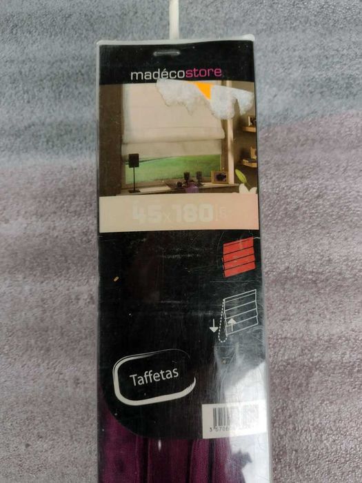 Roleta zasłona materiałowa na okno 45x180 cm