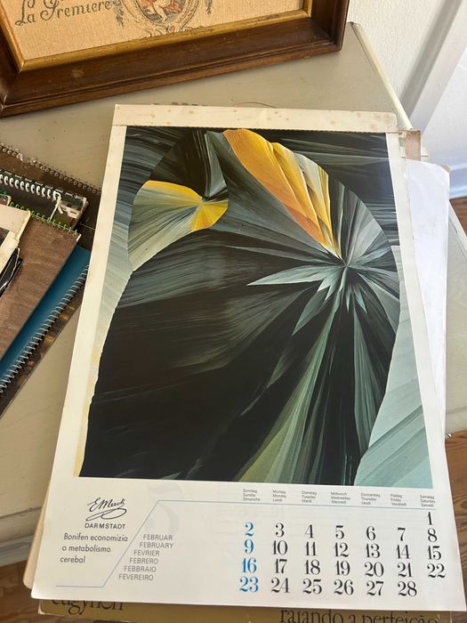 Pacote de calendários antigos para coleção