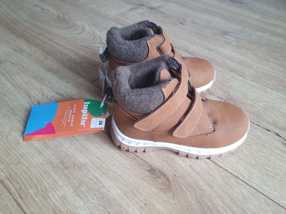 Buty ocieplane rozmiar 26 Lupilu nowe