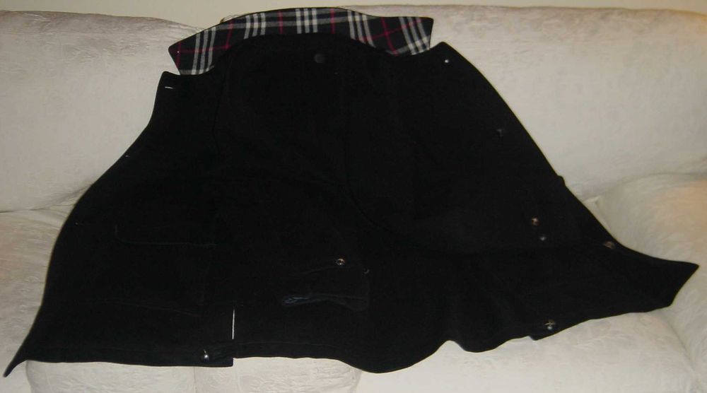 OPORTUNIDADE Sobretudo clássico BURBERRY / T52, 95% lã / azul escuro