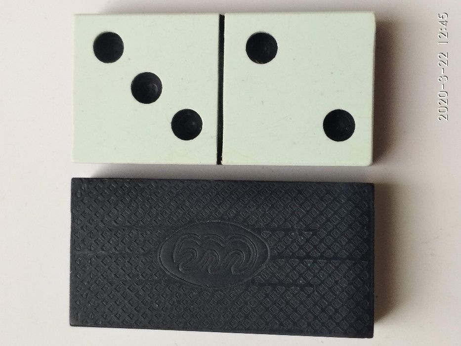 Домино производства СССР, Днепропетровск в пластиковой коробке,, состо