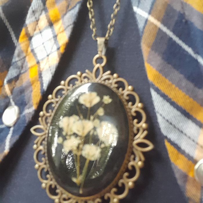 Підвіска жіноча двухстороння Квіти