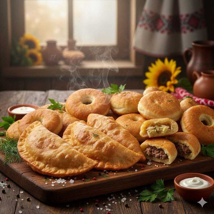 Пиріжки смажені по домашному