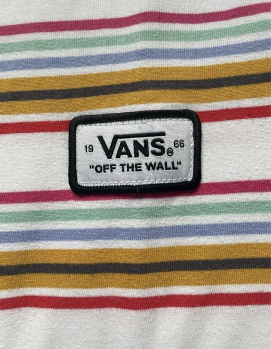 Kolorowa koszulka vans