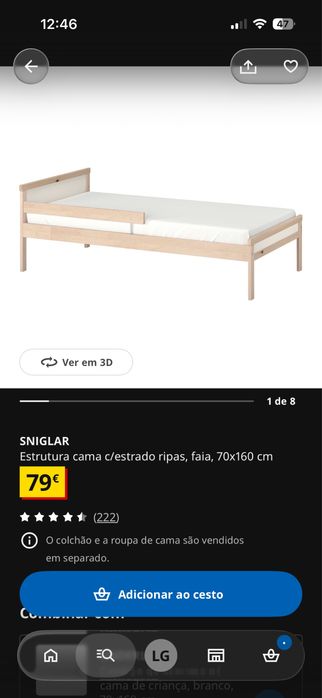 Cama crianca ikea