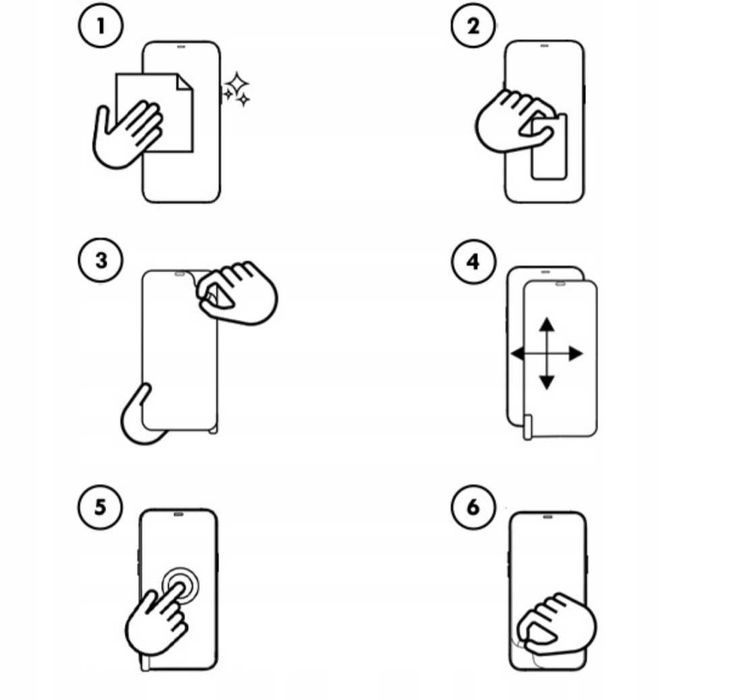 Hybryda folii i szkła ochrona wyświetlacza do Monsieur Cuisine Smart