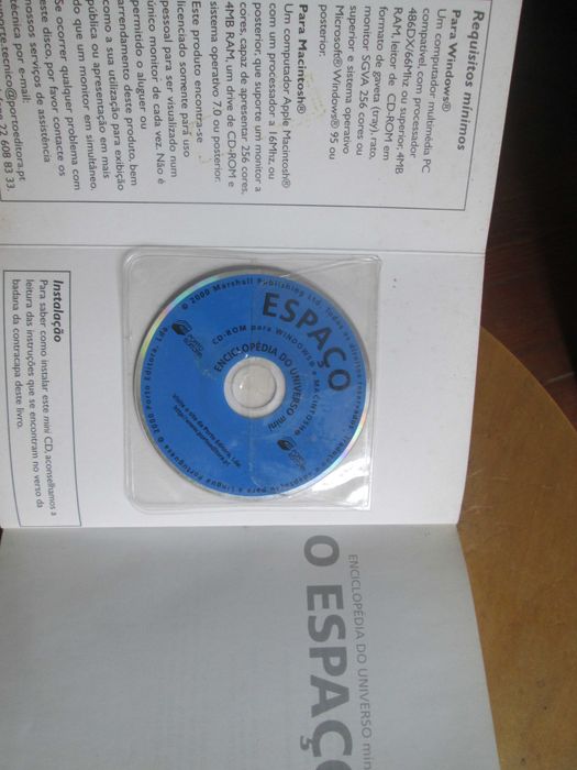 Espaço, Enciclopédia do Universo, com CD