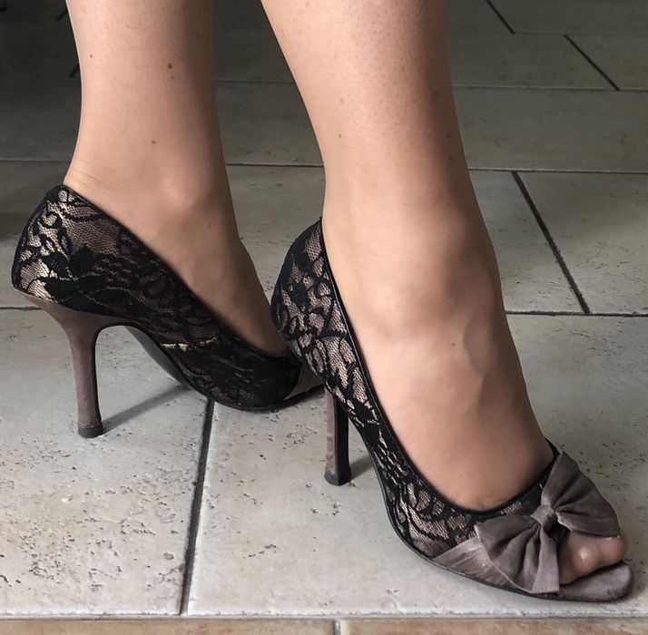 Sprzedam szpilki brąz r.36