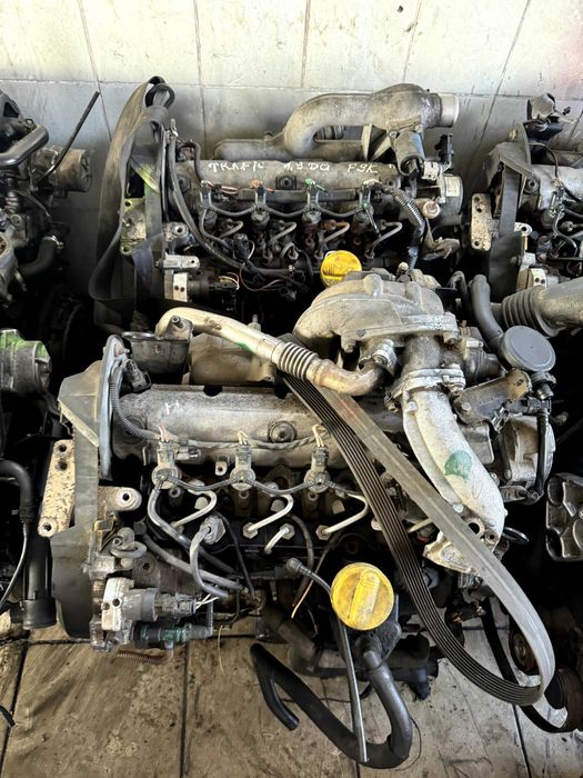 Двигун мотор Renault 1.9 DCI F9K F9Q F9A F9 trafik vivaro laguna megan
