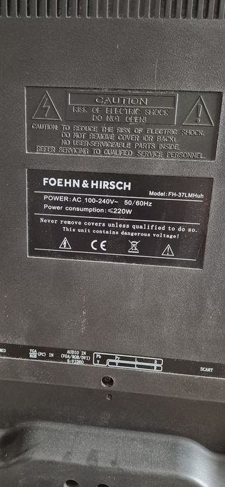 Tv 37" Foehn&Hirsch
