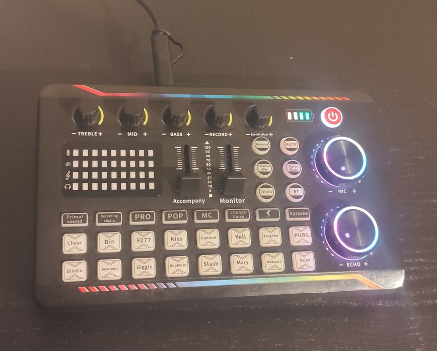 Mini Mixer com bateria  integrada