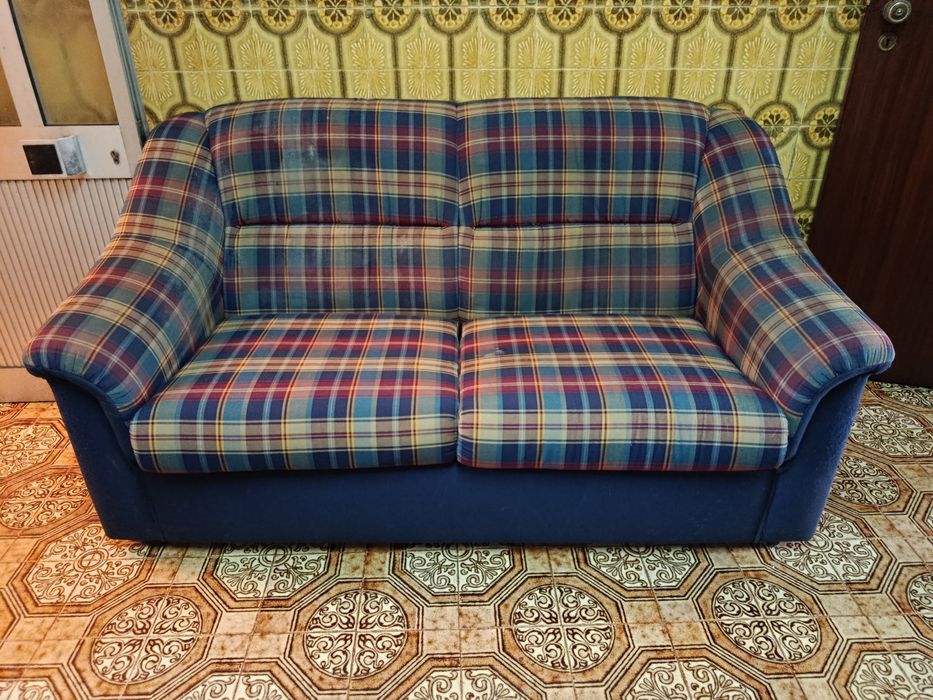 Sofá 2 lugares + 2 sofás individuais