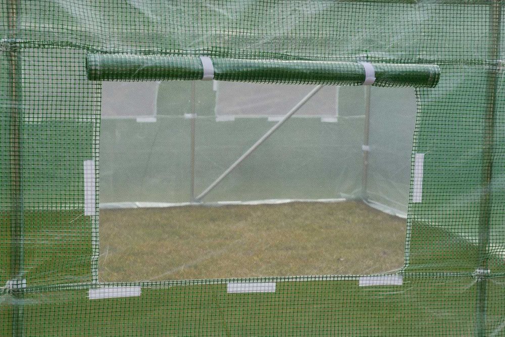 Теплиця велика з вікнами +2входи 6х3х2 Садовий парник 18м2 ПОЛЬША 25мм