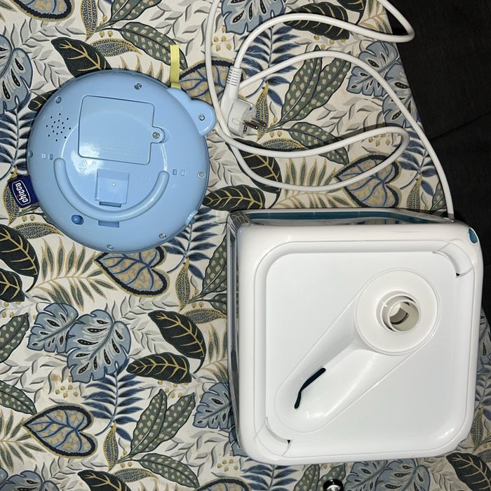 Зволожувач і нічник  chicco дитячий увложнитель воздуха