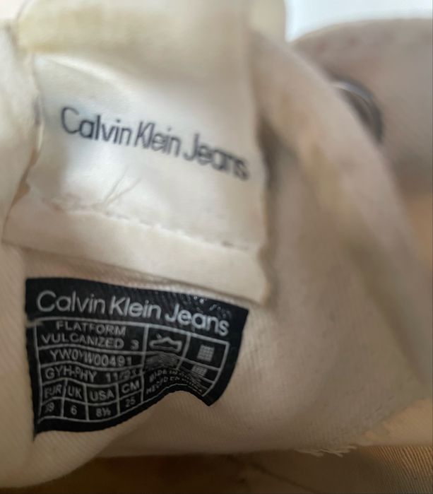Sneakersy trampki Calvin Klein