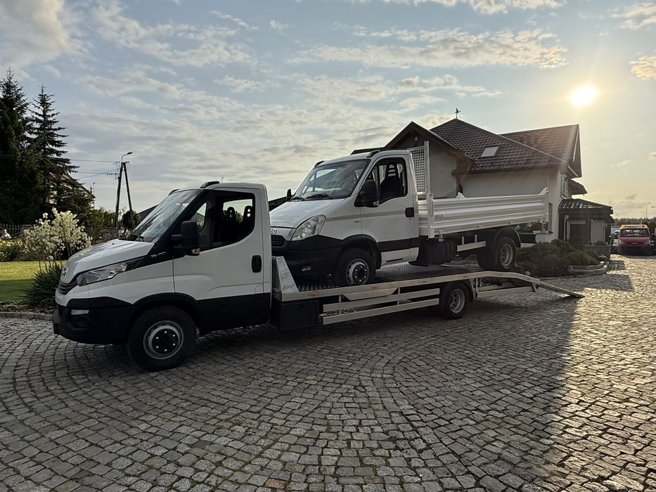Zabudowa laweta pomoc drogowa iveco mercedes sprinter daily producent