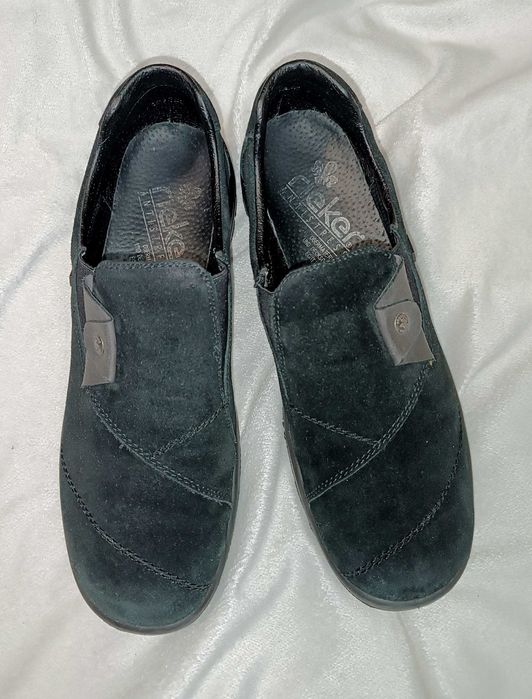 Туфли Rieker Австрия кожа - замш 41 размер