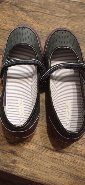 Balerinki dziewczęce na rzep 34