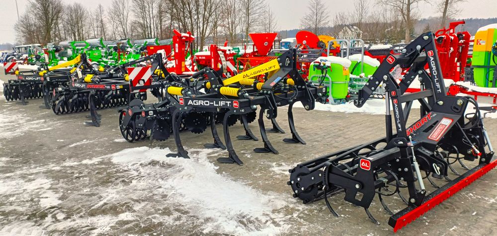 Agregat kultywator podorywkowo bezorkowy AGRO-LIFT wał daszek Agrostal ...