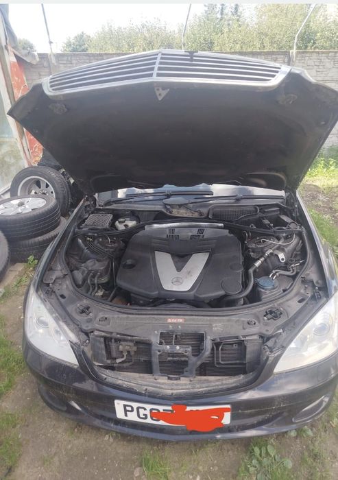 W221 3.2 CDI OM 642 170 tys km  orginalny przebieg .Kod lakier C197