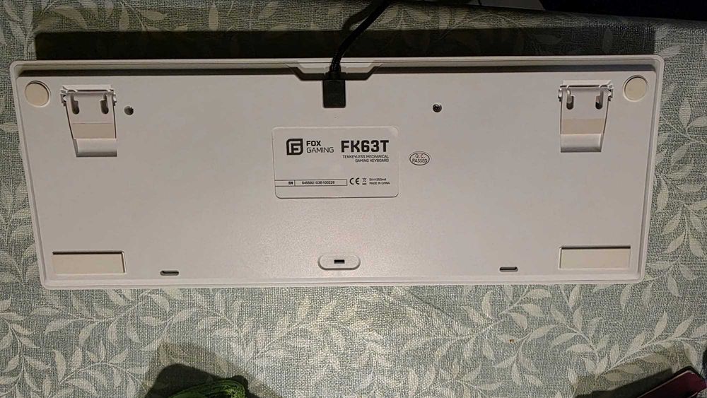 Teclado Gaming Fox FK63T