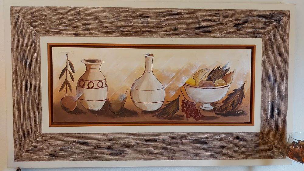 Telas pintadas à mão