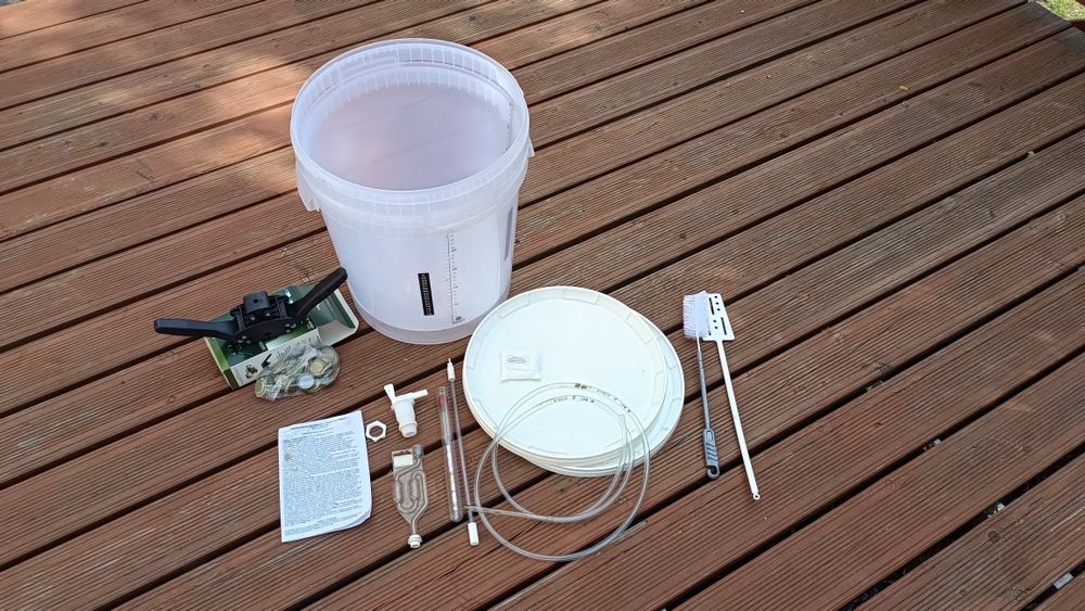 Zestaw piwowarski do warzenia piwa