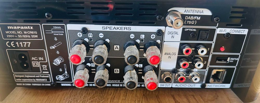Amplituner stereo sieciowy Marantz M-CR610
