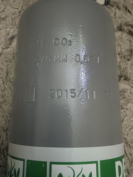 Балон вуглекислий со2 для акваріума Dennerle
