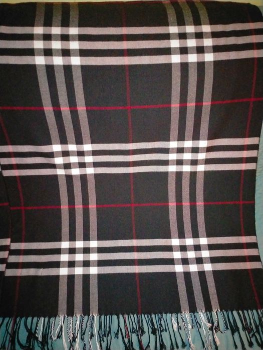 Szaal Burberry 184x70 kaszmir