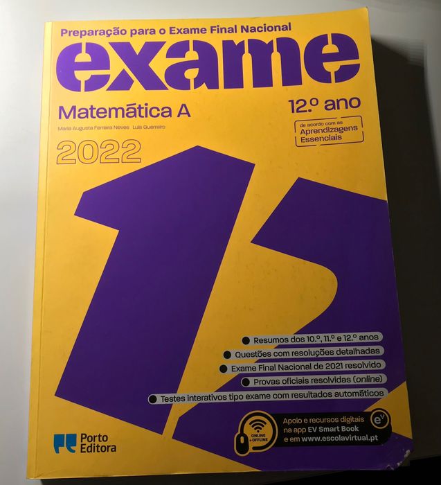 Preparação para o Exame Final Nacional 12°ano - Matemática A