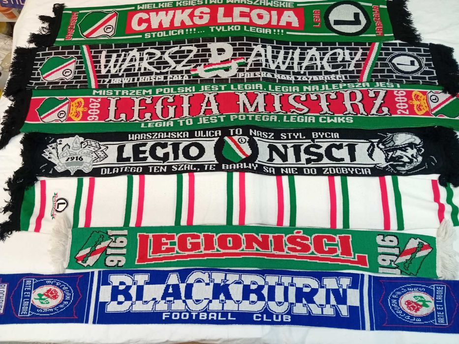 Szaliki Legii - kolekcja