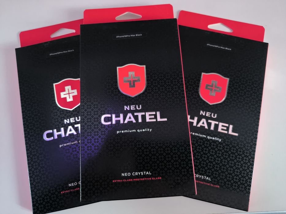 Захисне скло + Neu Chatel для iPhone 15 Pro Max та інші моделі