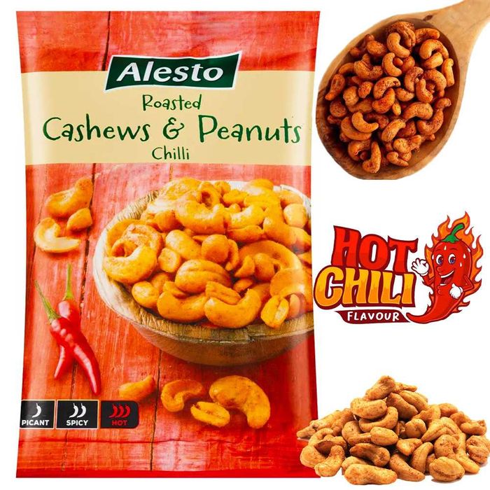 Горіхи Кешю та Арахіс з Медом і Сіллю Алесто Alesto Honey & Salt 200 г