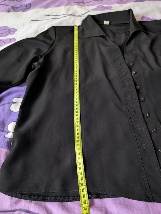 Elegancka czarna bluzka roz. XXL